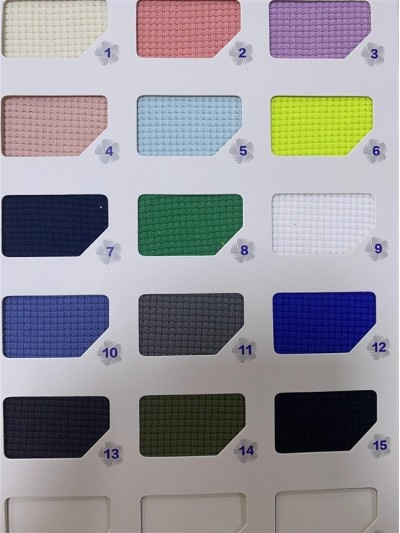 GZ-YXYF 3604#  華夫格  幅寬：170CM 克重：250GSM 成分：100% polyester  吸濕排汗 45度照